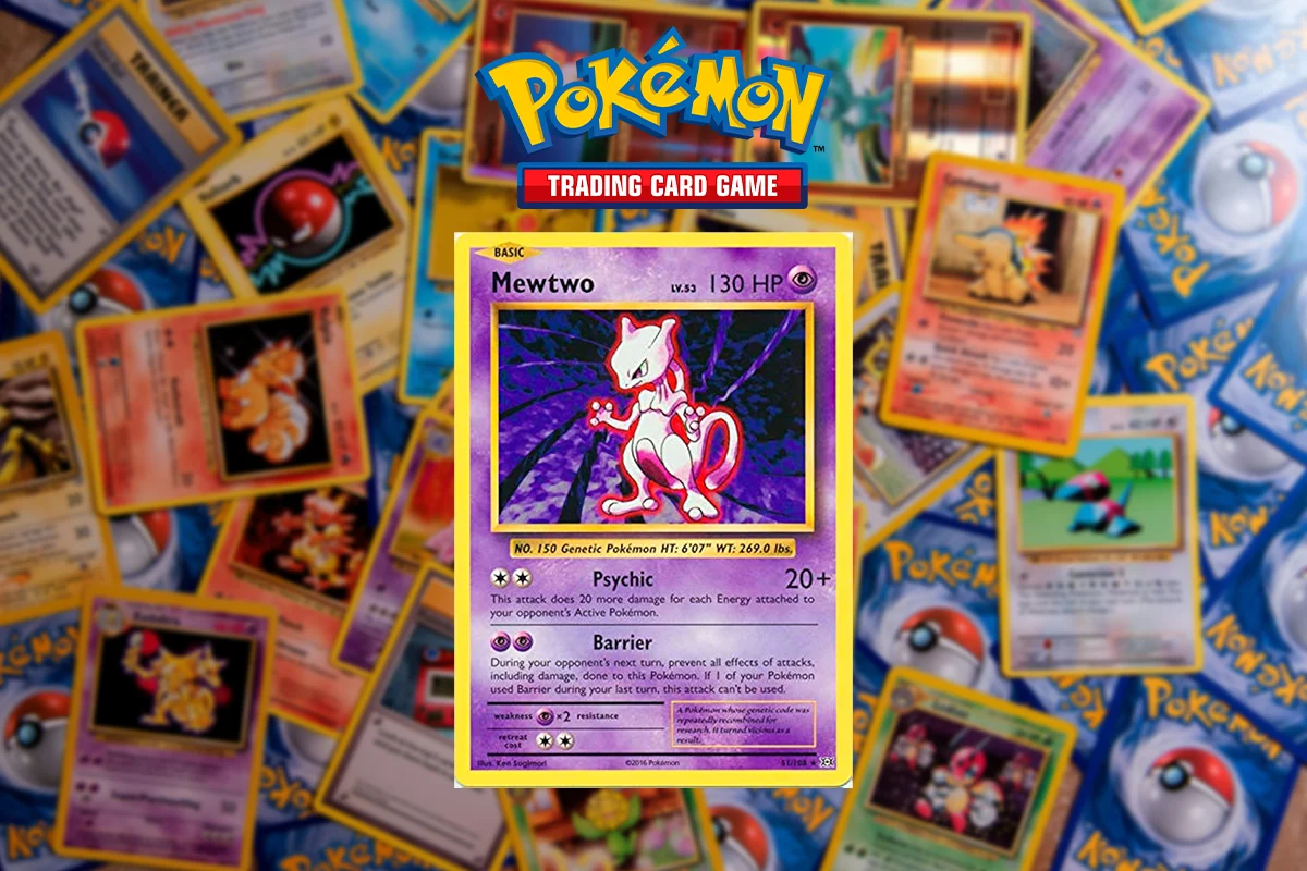 Картка Mewtwo в Pokémon TCG: повний гід для колекціонера — від базового набору 1999 року до сучасних раритетів