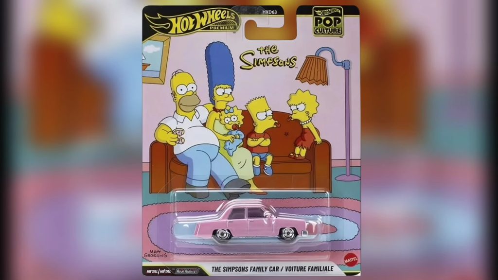 Hot Wheels The Simpsons Family Car