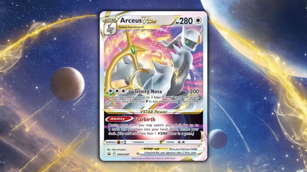 Картка Pokémon TCG Arceus VSTAR