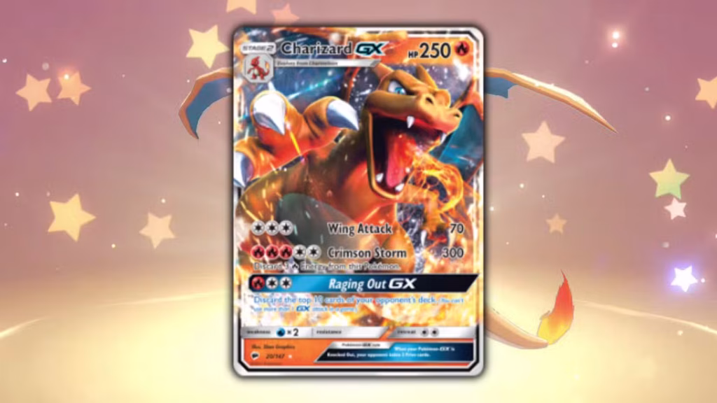 Картка Pokémon TCG Charizard GX