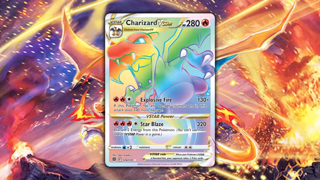 Картка Pokémon TCG Charizard VSTAR