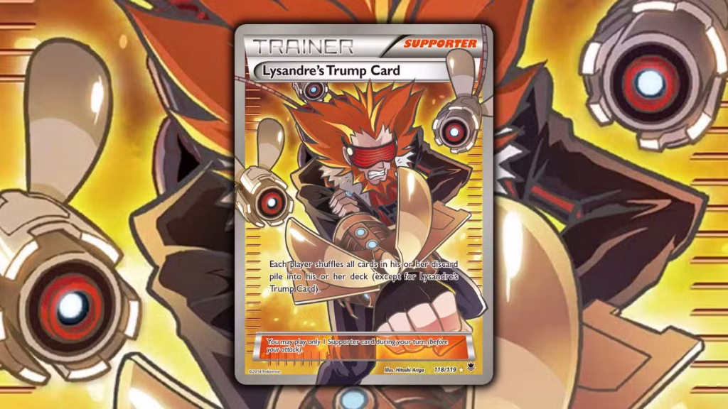 Картка Pokémon TCG Lysandre’s Trump
