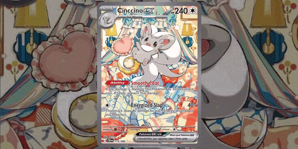 Pokémon TCG Cinccino ex (119/086): Special Illustration Rare