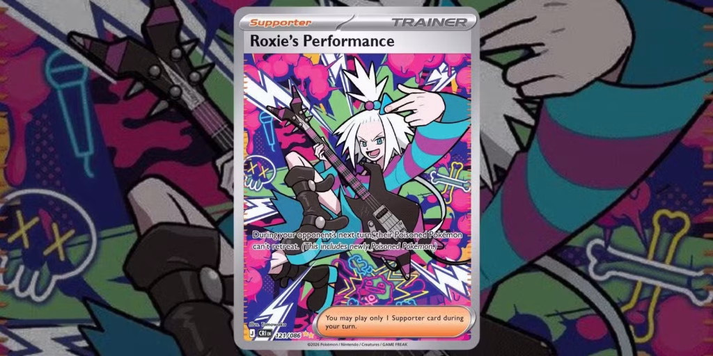 Pokémon TCG Roxie's Performance (121/086): Special Illustration Rare