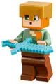 Алекс / Alex — LEGO Minecraft 21252 Зброярня