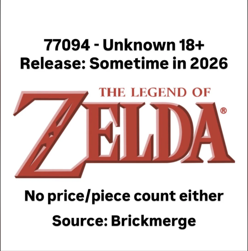 чутки LEGO The Legend of Zelda