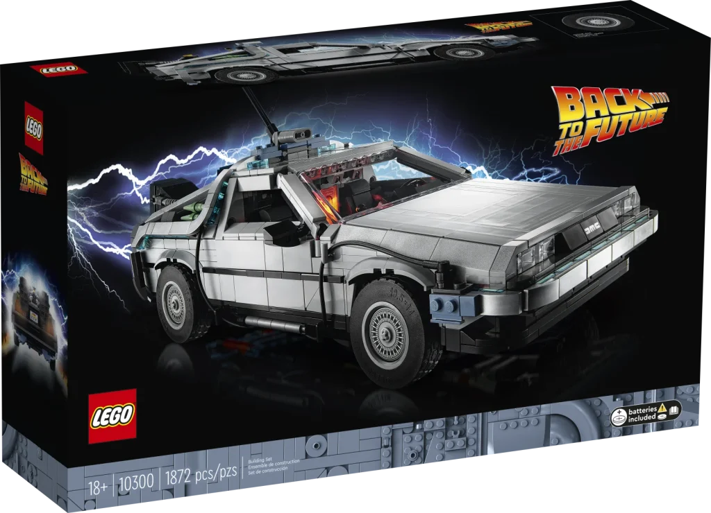 LEGO Icons 10300 Back to the Future Time Machine (DeLorean)