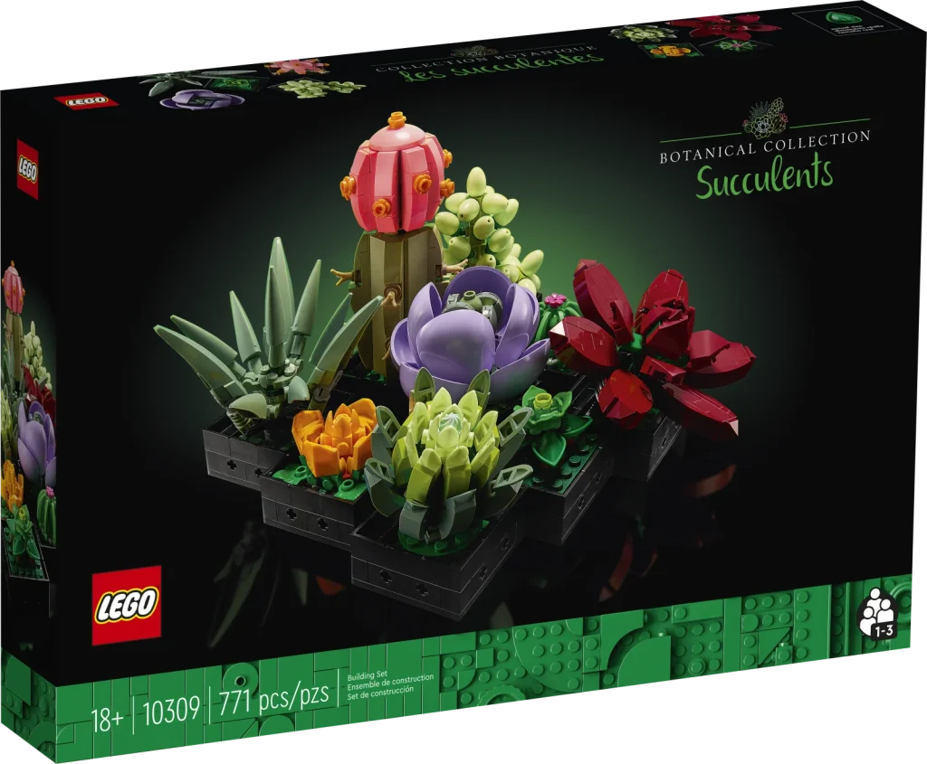 LEGO Botanicals 10309 Сукуленти