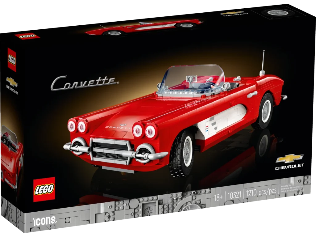 LEGO Icons 10321 Chevrolet Corvette 1961