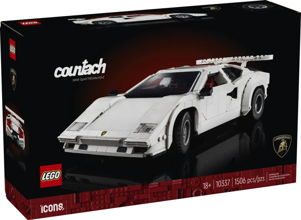 LEGO Icons 10337 Lamborghini Countach 5000 Quattrovalvole