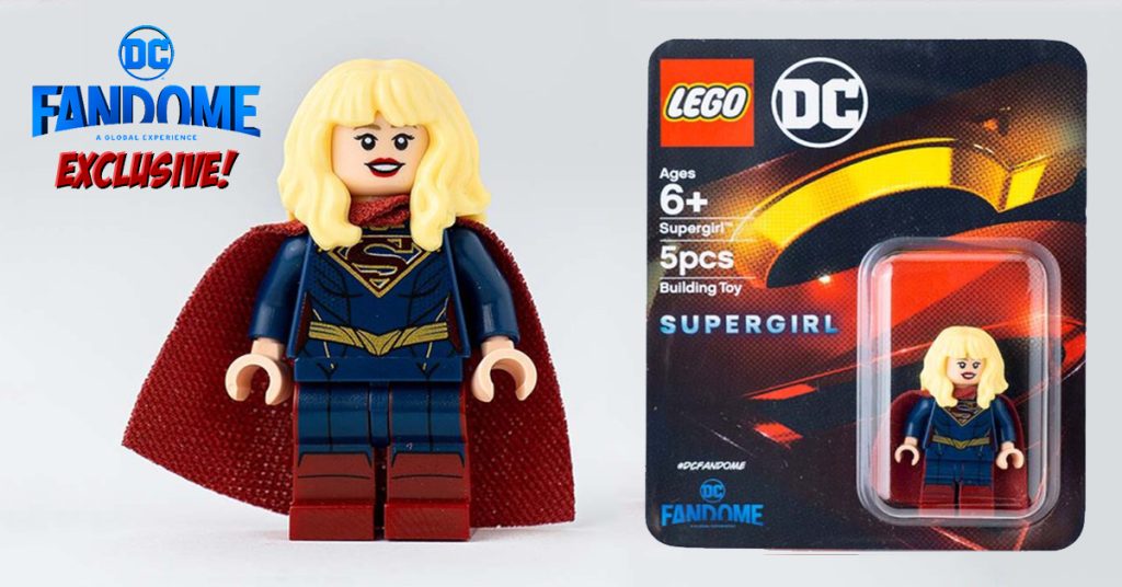 Мініфігурка LEGO Supergirl ексклюзив DC FanDome 2020