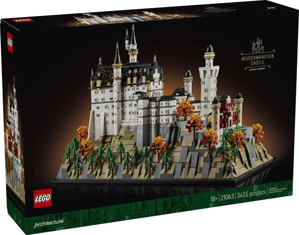 LEGO Architecture 21063 Замок Нойшванштайн