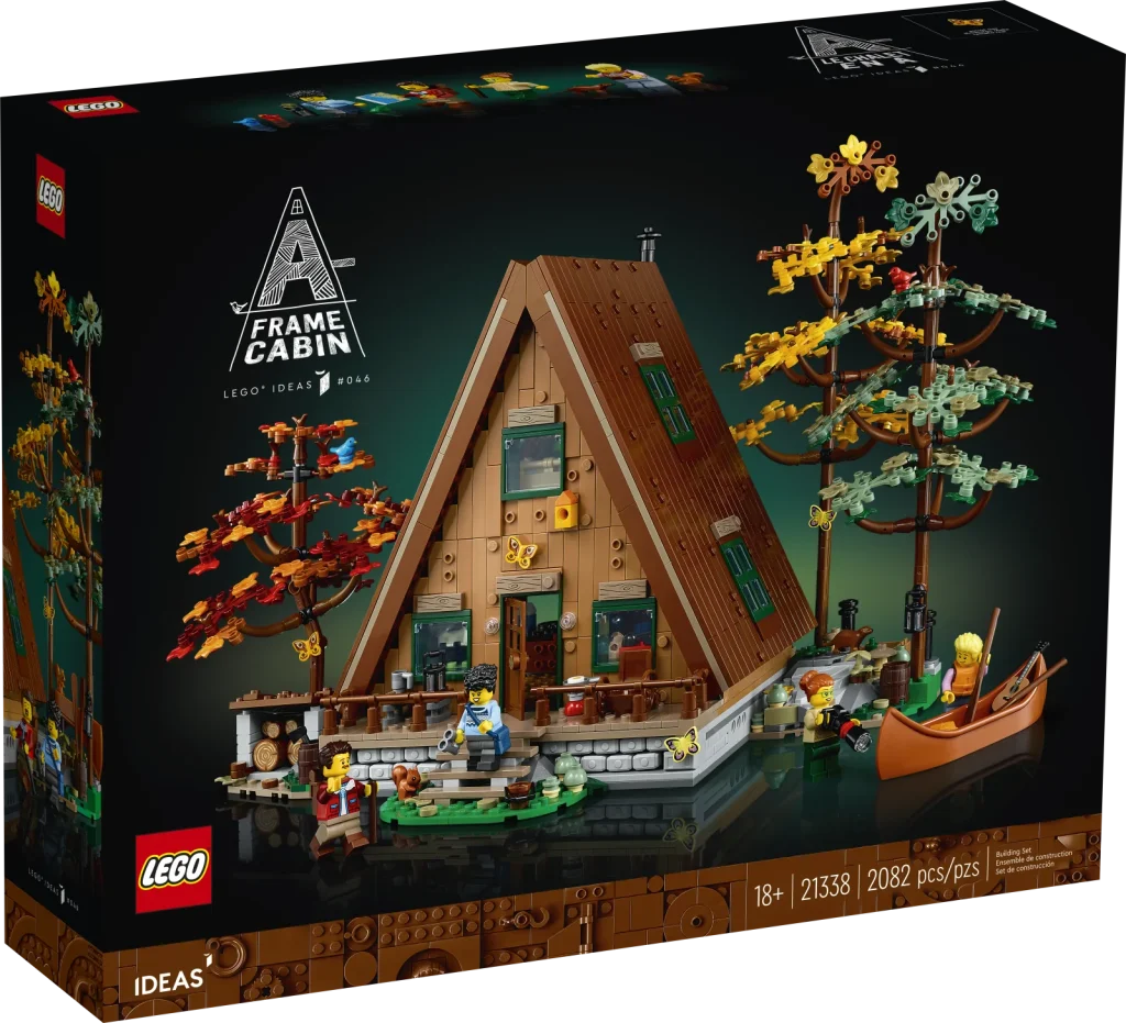 LEGO Ideas 21338 А-подібний будиночок (A-Frame Cabin)