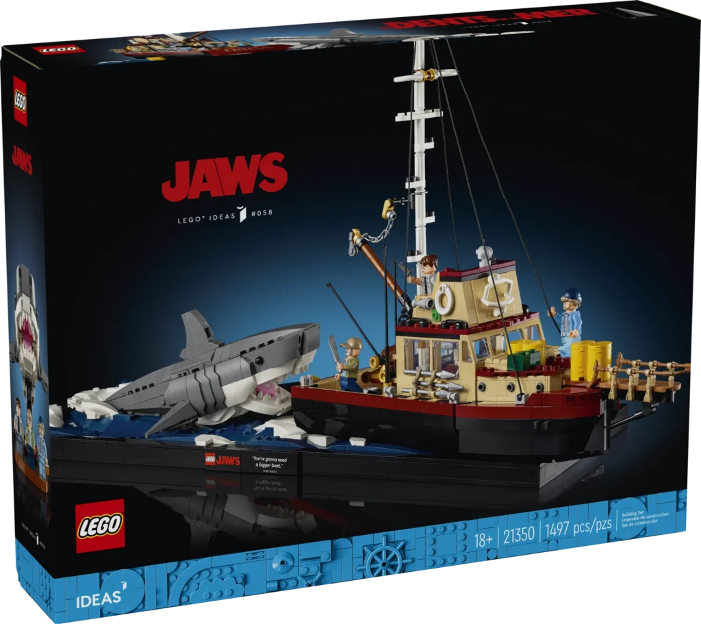 LEGO Ideas 21350 Щелепи (Jaws)
