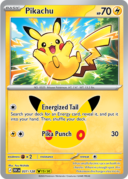 Pikachu 30