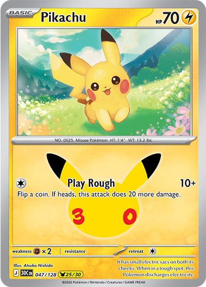 Pikachu 30