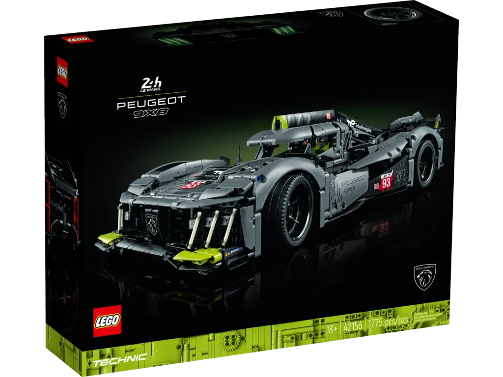 LEGO Technic 42156 Peugeot 9X8 24H Le Mans Hybrid Hypercar