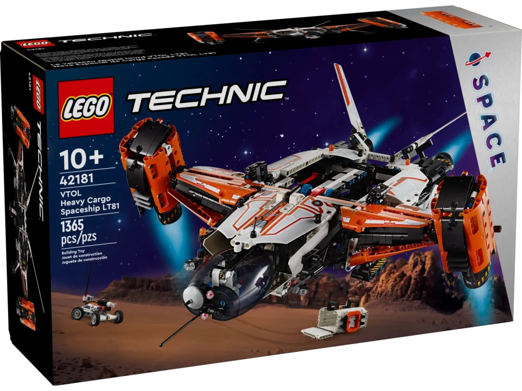 LEGO Technic 42181 Вантажний космокорабель VTOL LT81