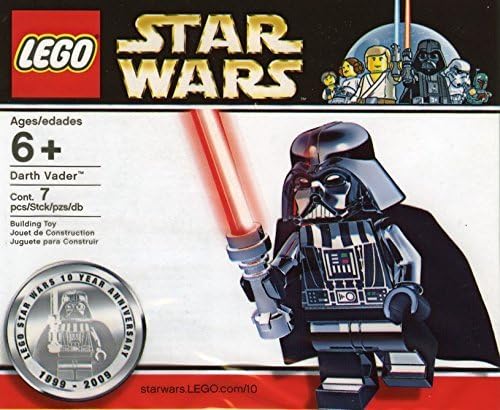 LEGO Chrome Darth Vader – 10th Anniversary 2009