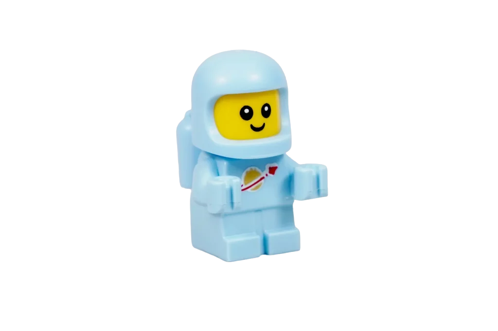 Світло-блакитна мініфігурка дитини-астронавта LEGO Classic Space