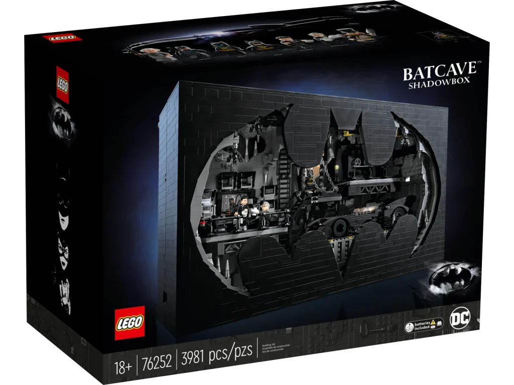 LEGO DC 76252 Бетпечера: тіньовий бокс (Batcave Shadow Box)