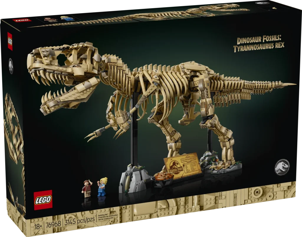 LEGO Jurassic World 76968 Скам’янілості: тиранозавр (T. rex)