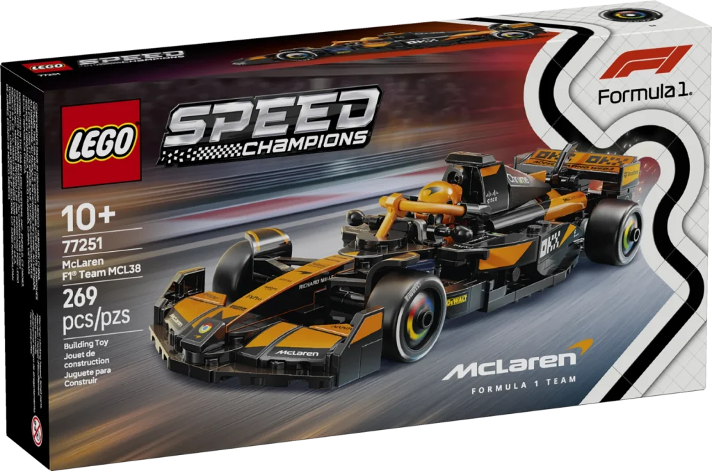 LEGO Speed Champions 77251 McLaren F1 Team MCL38