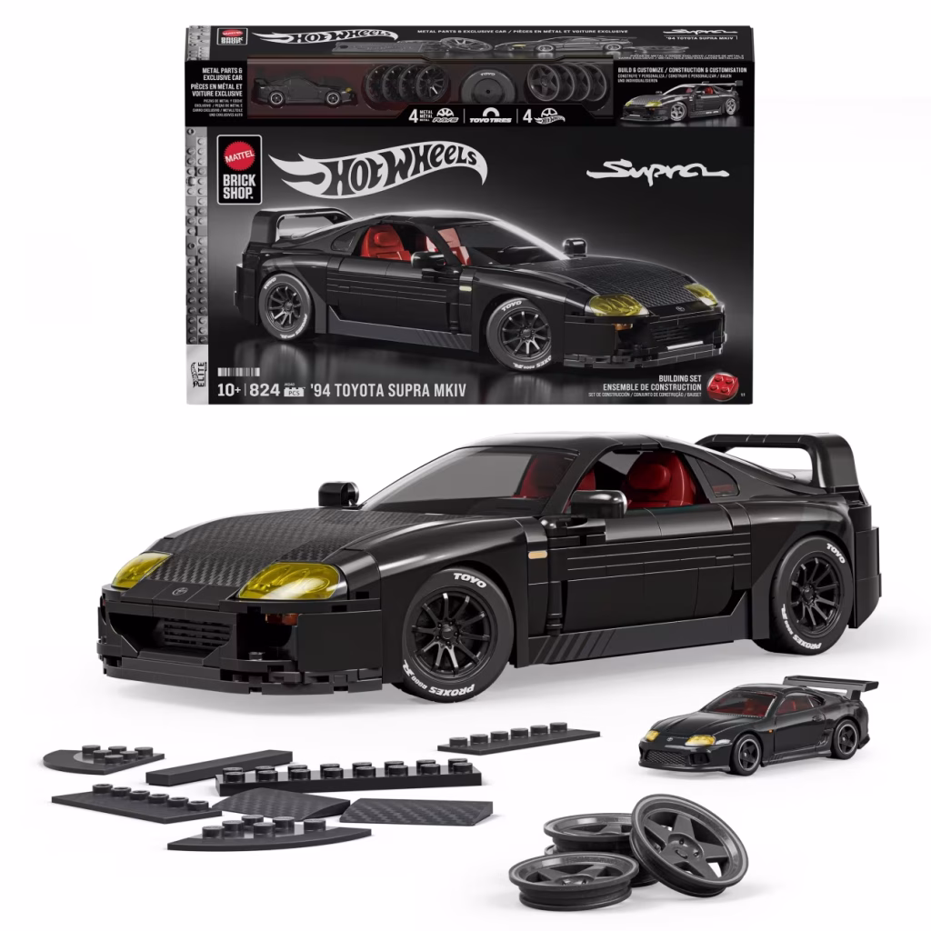 Mattel Brick Shop Hot Wheels '94 Toyota Supra Mk4