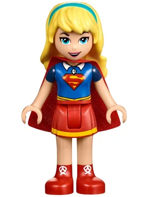 Мінілялька LEGO Supergirl у наборі LEGO DC 41232 Super Hero High School