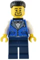 Bass Player / Bassist — LEGO Icons 10312 Джаз-клуб