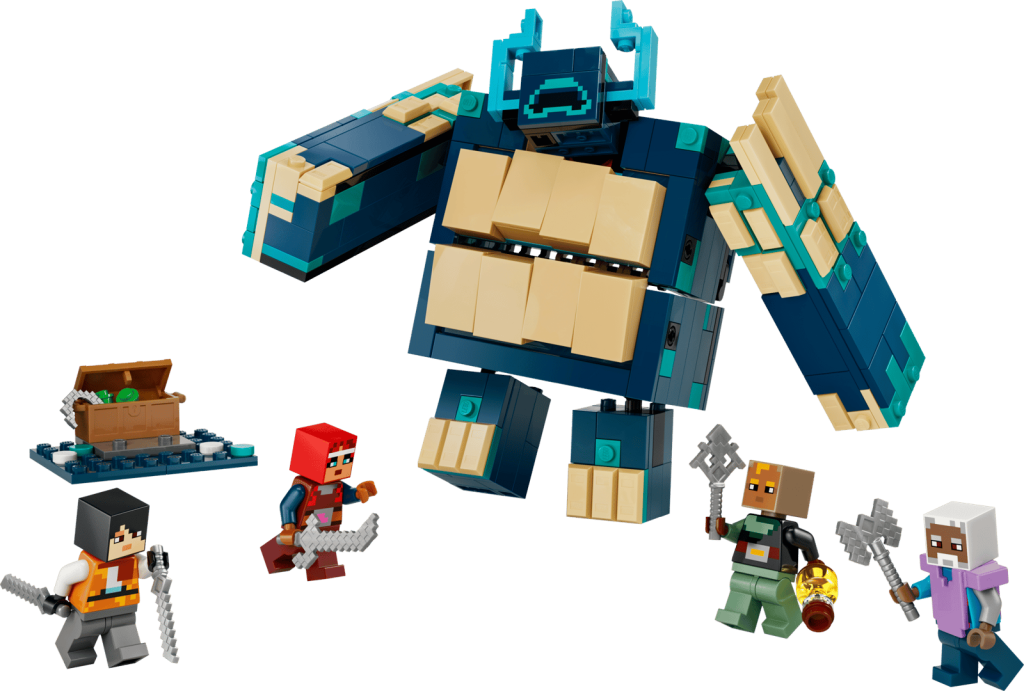 LEGO Minecraft 21591 The Twisted Warden Battle