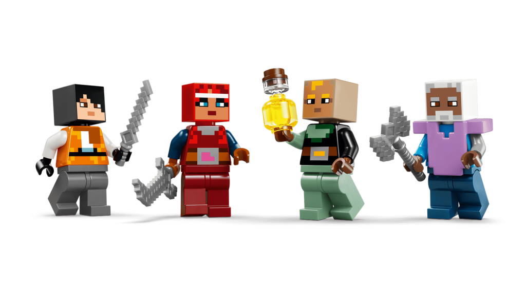 LEGO Minecraft 21591 The Twisted Warden Battle