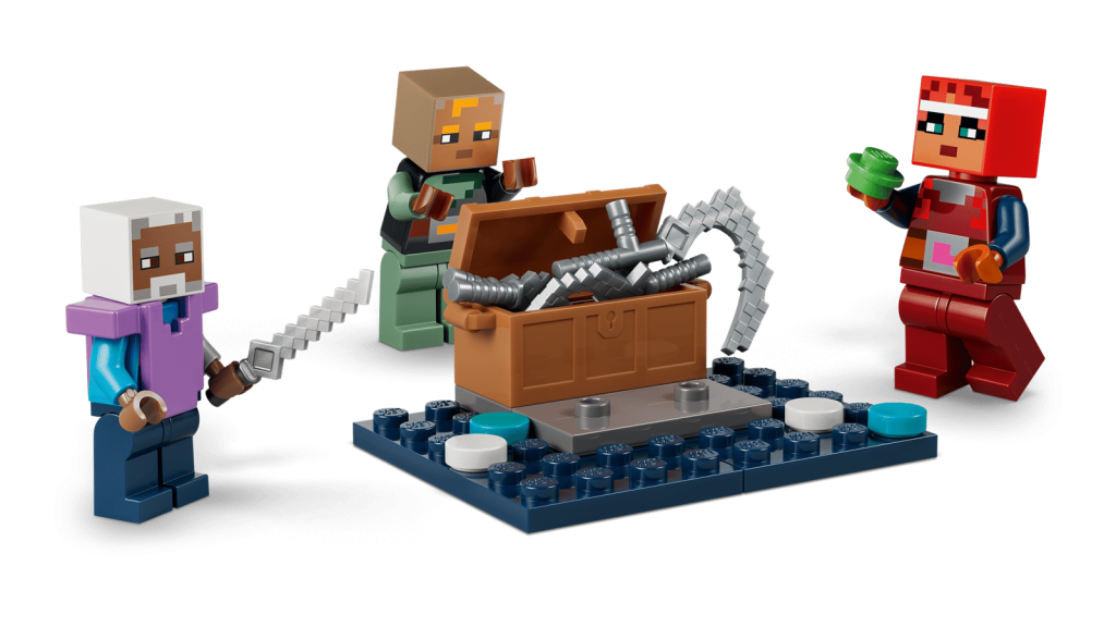 LEGO Minecraft 21591 The Twisted Warden Battle