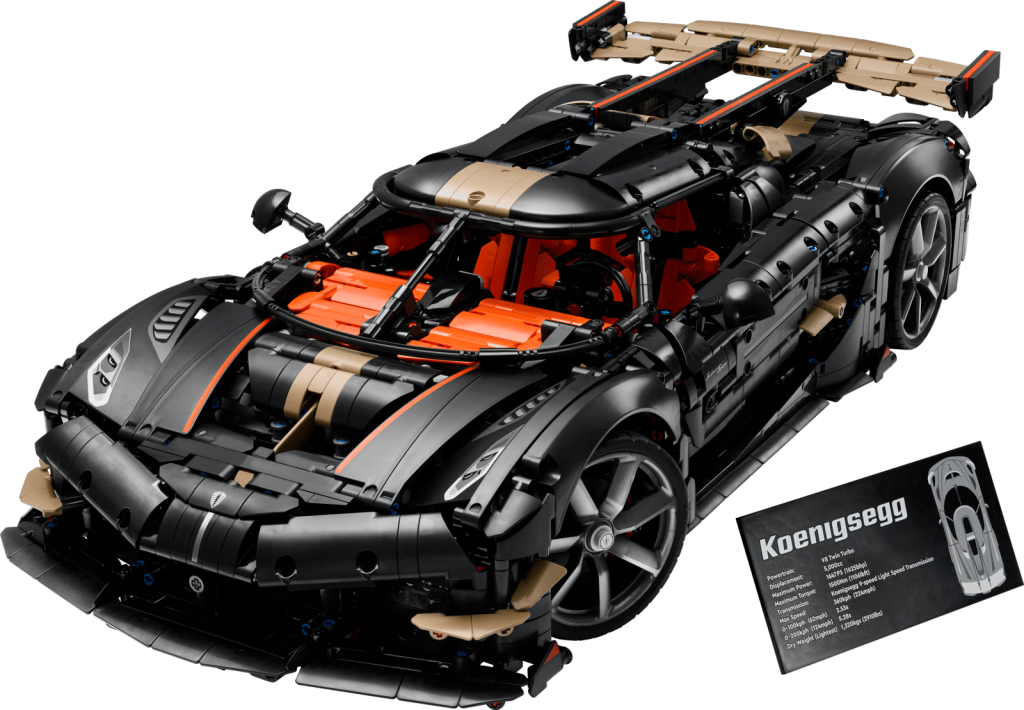 LEGO Technic 42232 Koenigsegg Sadair's Spear