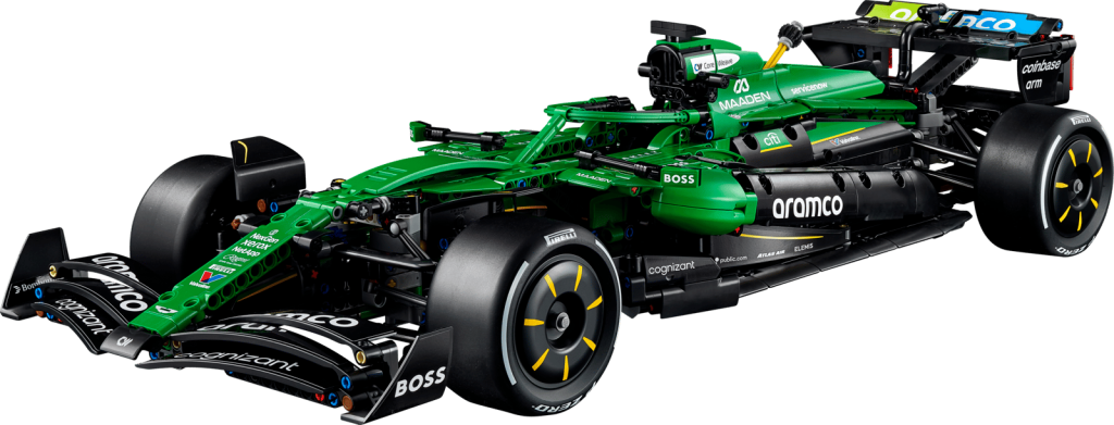 LEGO Technic 42240 Aston Martin Aramco AMR25 F1 Car