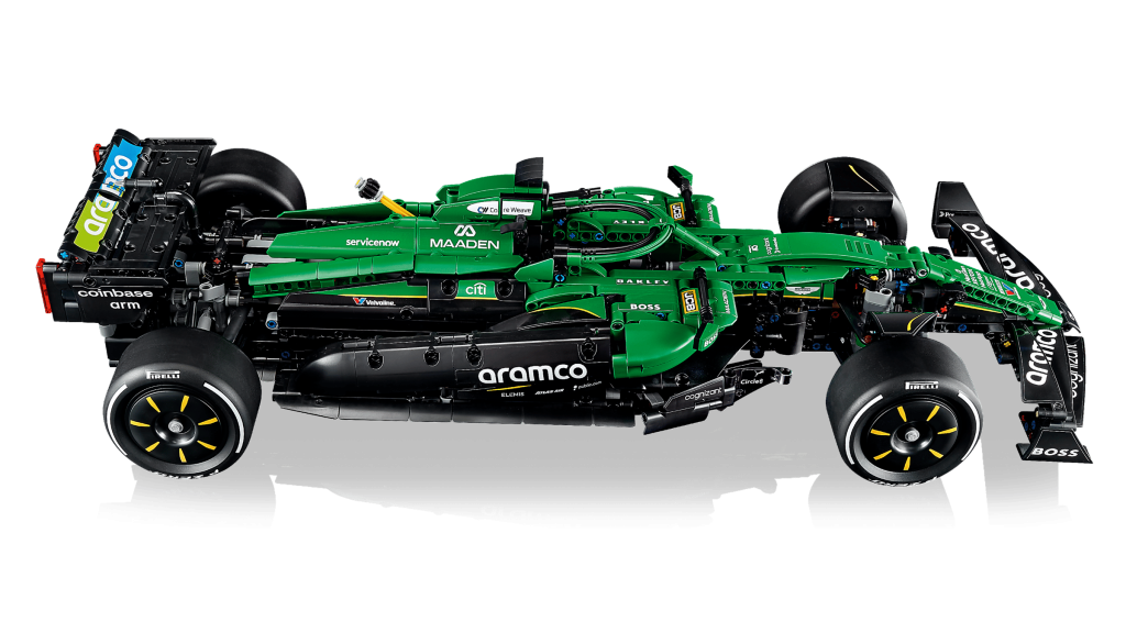 LEGO Technic 42240 Aston Martin Aramco AMR25 F1 Car