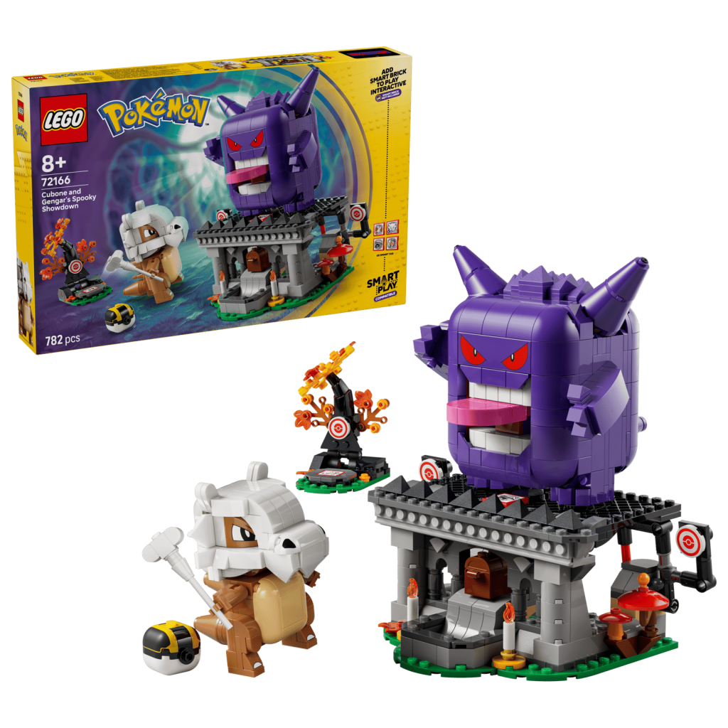 LEGO Pokémon SMART Play: 72166 Cubone and Gengar's Spooky Showdown