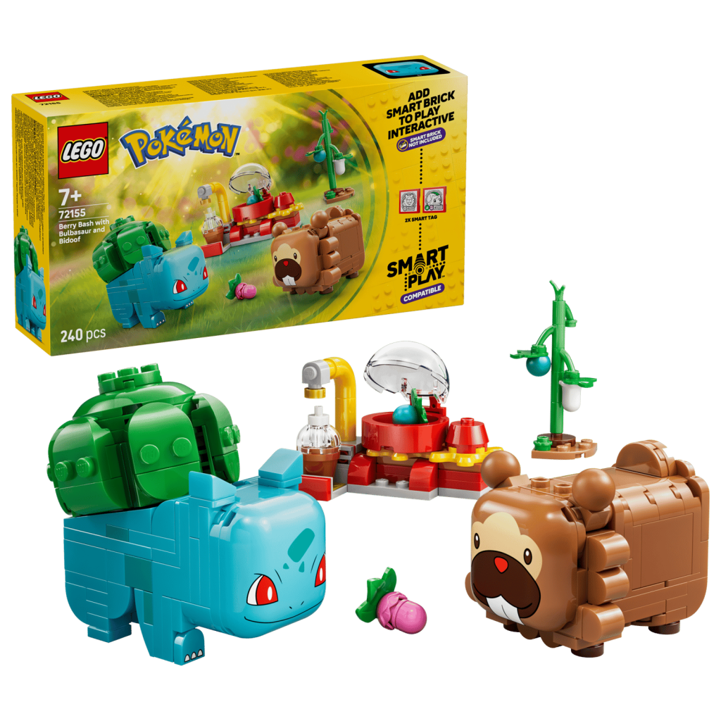LEGO Pokémon SMART Play: 72155 Berry Bash with Bulbasaur and Bidoof