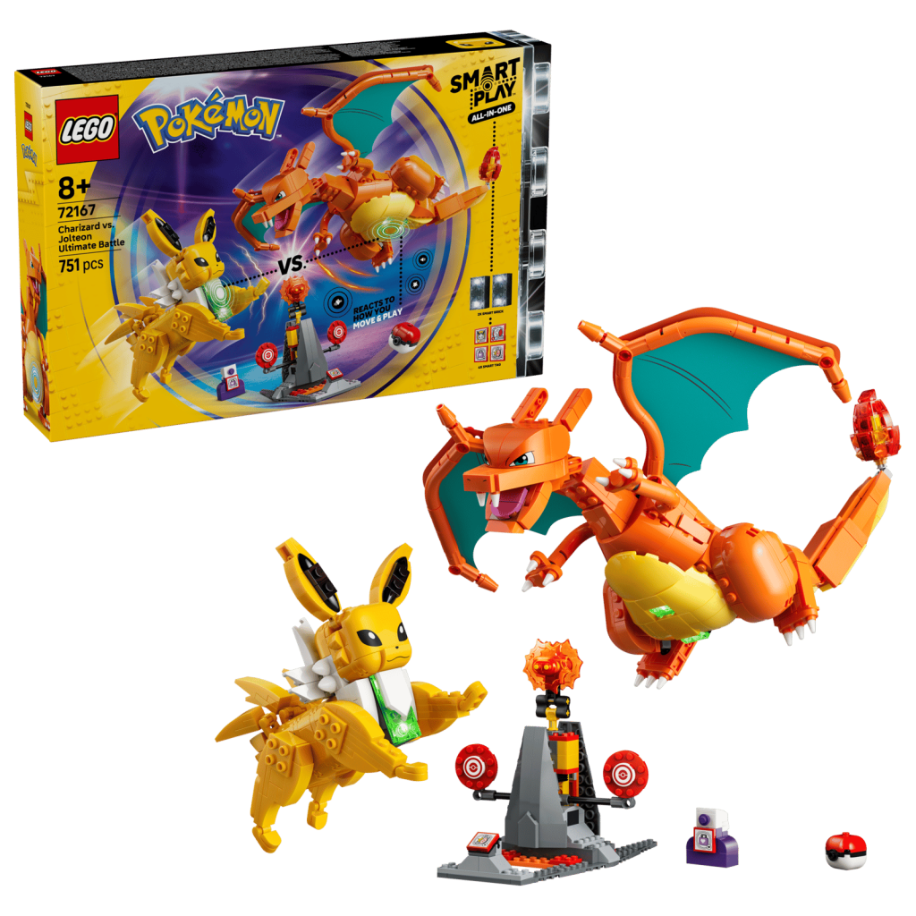 LEGO Pokémon SMART Play: 72167 Charizard vs. Jolteon Ultimate Battle
