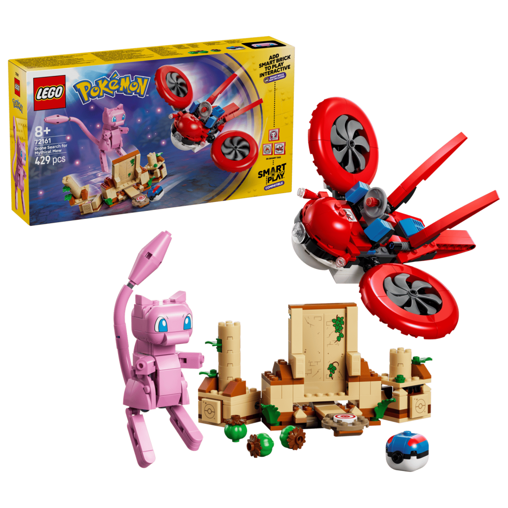 LEGO Pokémon SMART Play: 72161 Drone Search for Mythical Mew