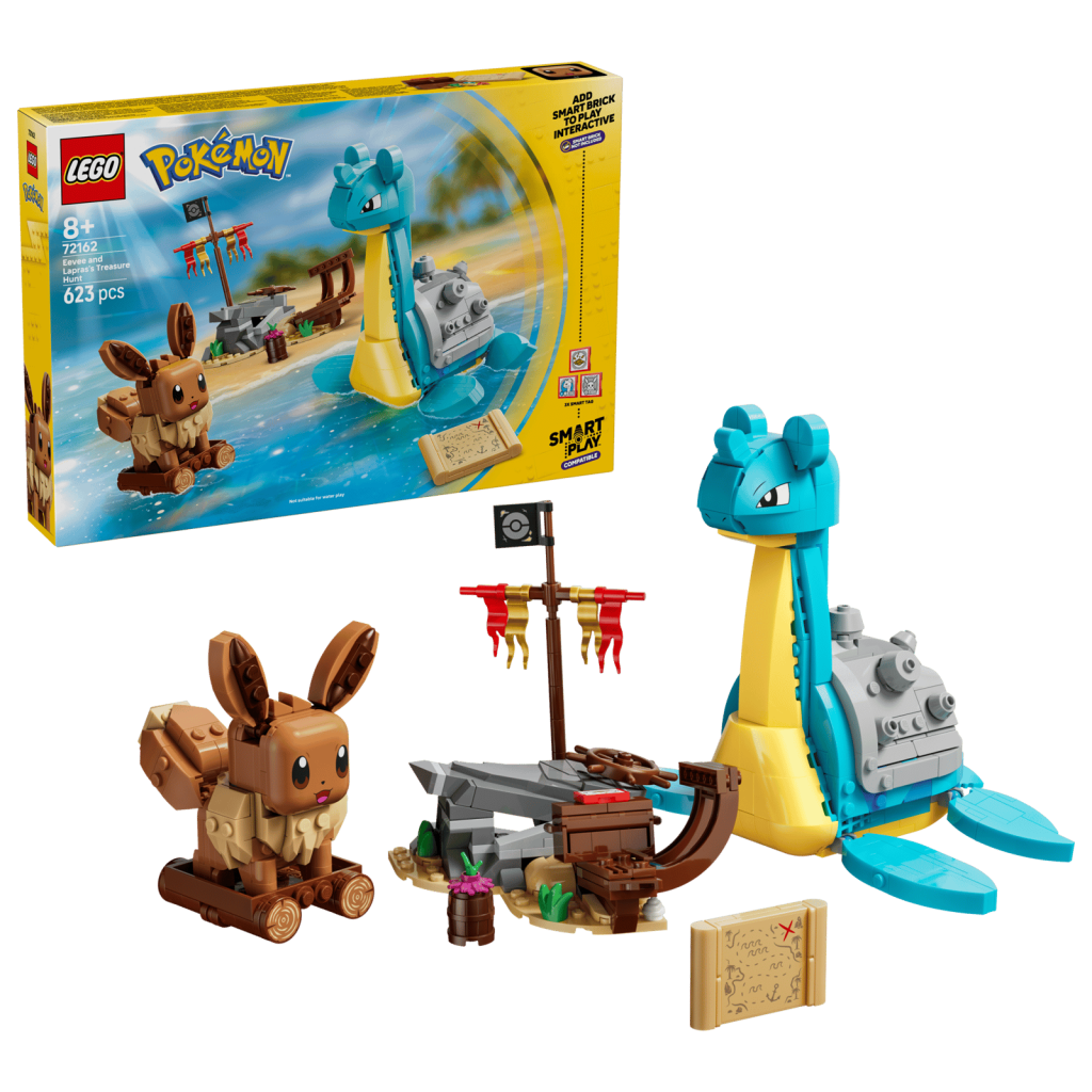 LEGO Pokémon SMART Play: 72162 Eevee and Lapras's Treasure Hunt