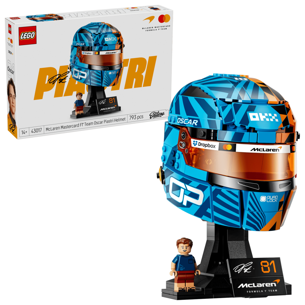 LEGO Editions McLaren Mastercard F1 Team Oscar Piastri Helmet