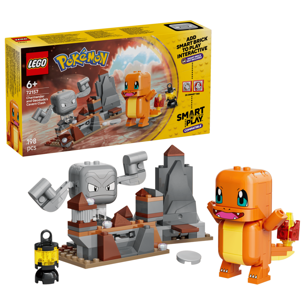 LEGO Pokémon SMART Play: 72157 Charmander and Geodude's Cavern Clash