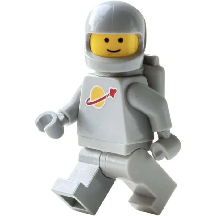 Світло-сіра мініфігурка астронавта LEGO Classic Space