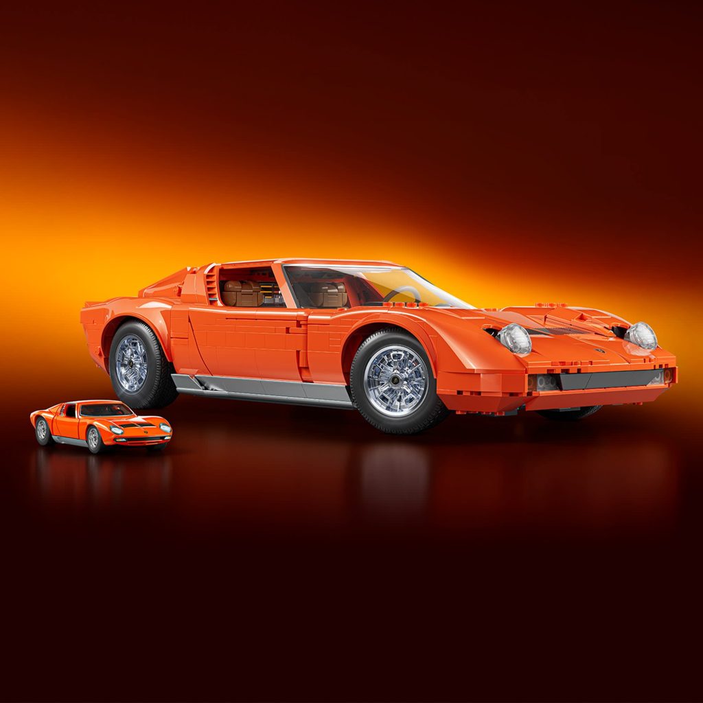 Mattel Brick Shop Lamborghini Miura P400 SV