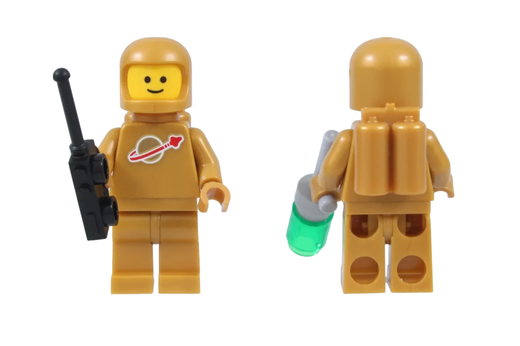 Перлинно-золота мініфігурка астронавта LEGO Classic Space