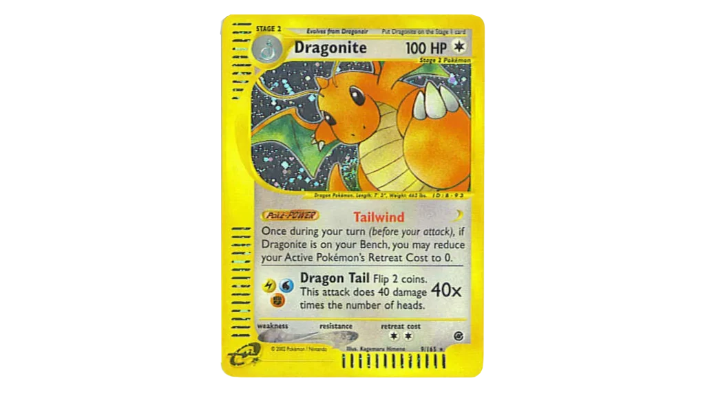 Dragonite Holo #9 e-card