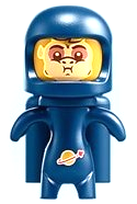 Темно-синя мініфігурка астронавта LEGO Classic Space