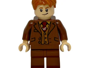Fred Weasley in Reddish Brown Suit, Dark Red Tie / Fred Weasley in Reddish Brown Suit, Dark Red Tie — LEGO Harry Potter 75978 Алея Діаґон (Diagon Alley)