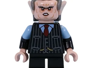 Гоблін / Goblin - Dark Bluish Grey Hair, Black Torso, Black Legs — LEGO Harry Potter 76417 Чарівний банк «Ґрінґотс» — колекційне видання